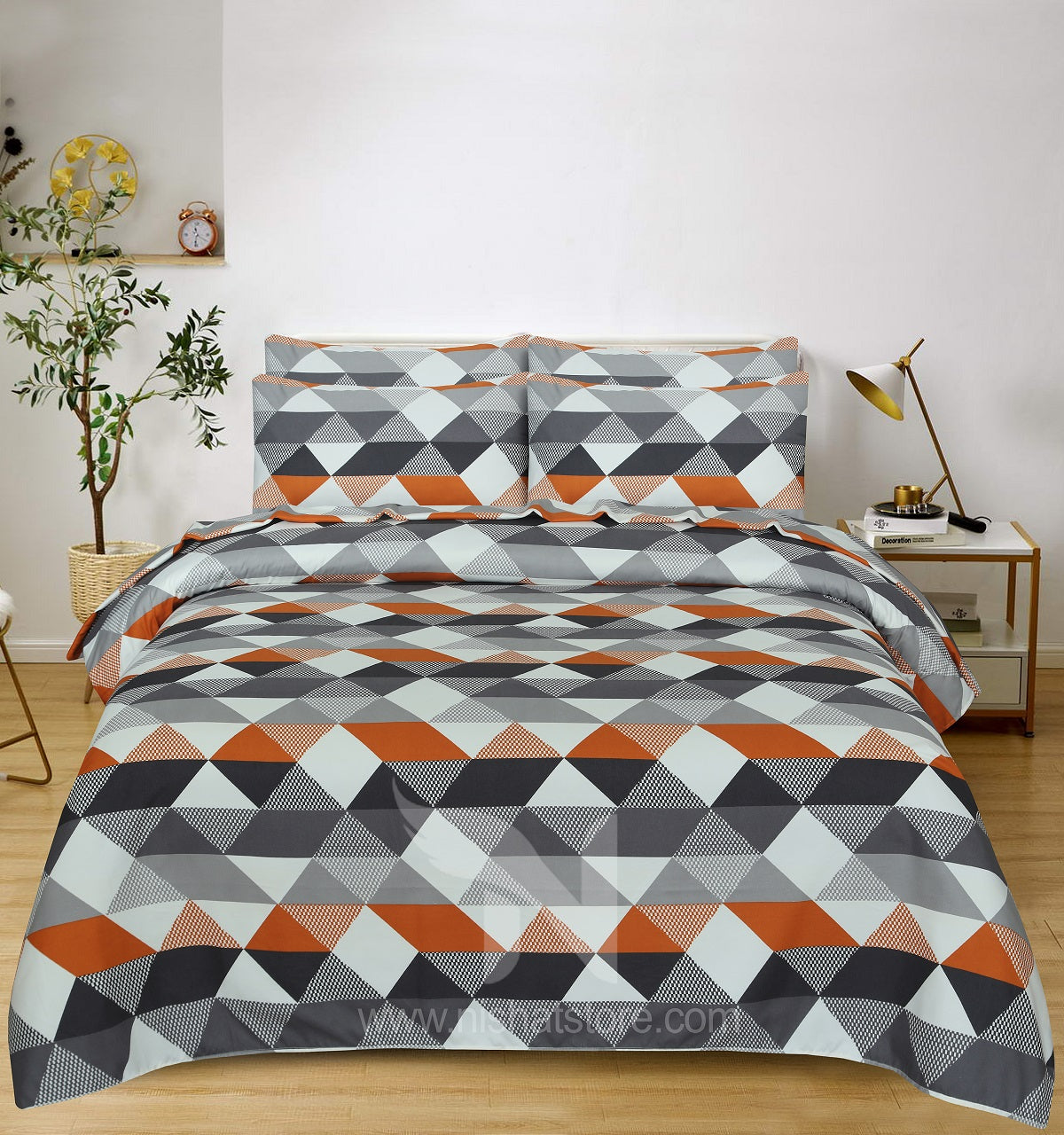 Floral  Quilt Cover 6 Pcs Design #220