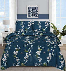 Floral  Quilt Cover 6 Pcs Design #224