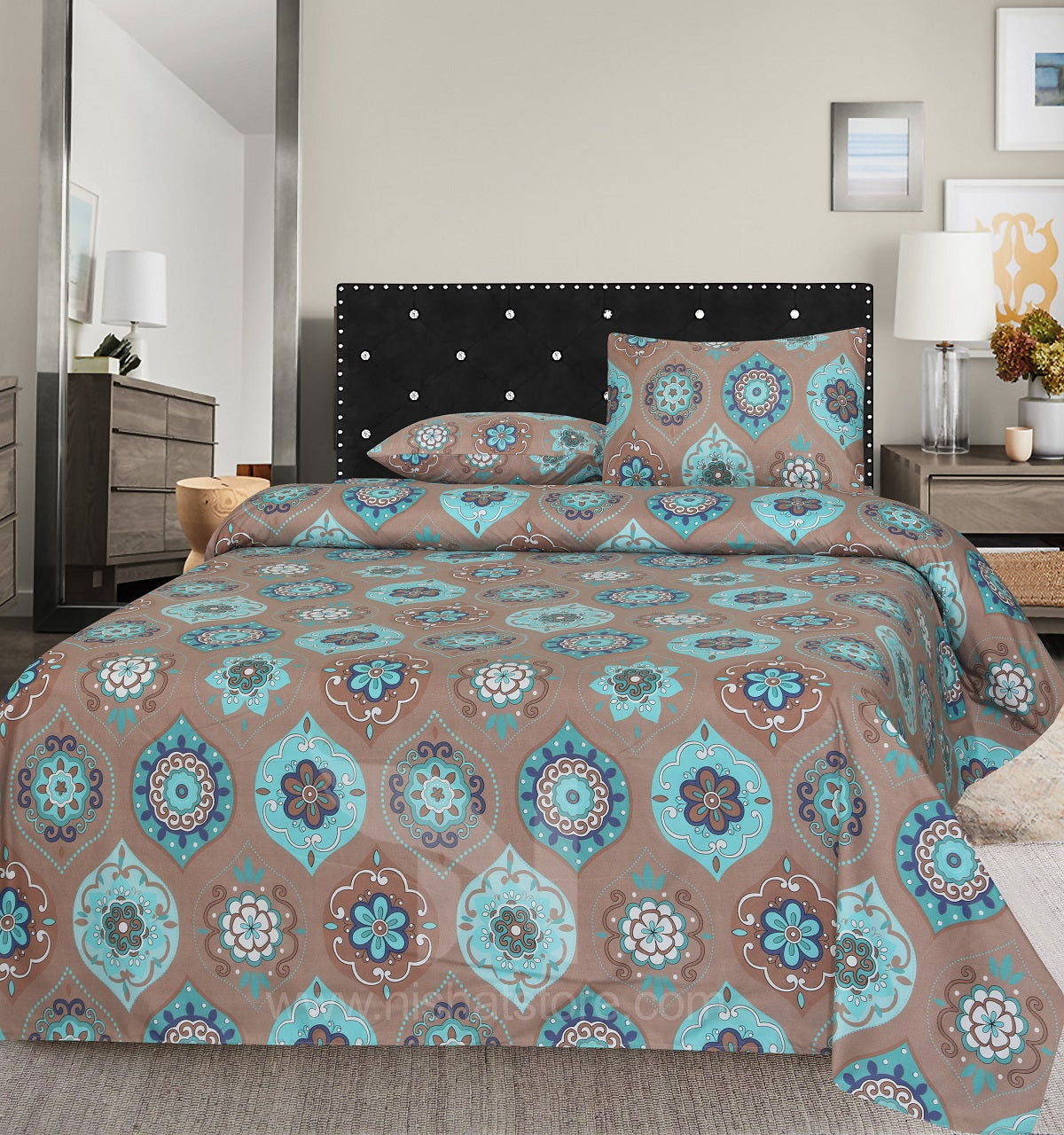 Double Bed Sheet Design NC-M 6099