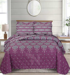 Quilted Comforter Set 6 Pcs Design 954