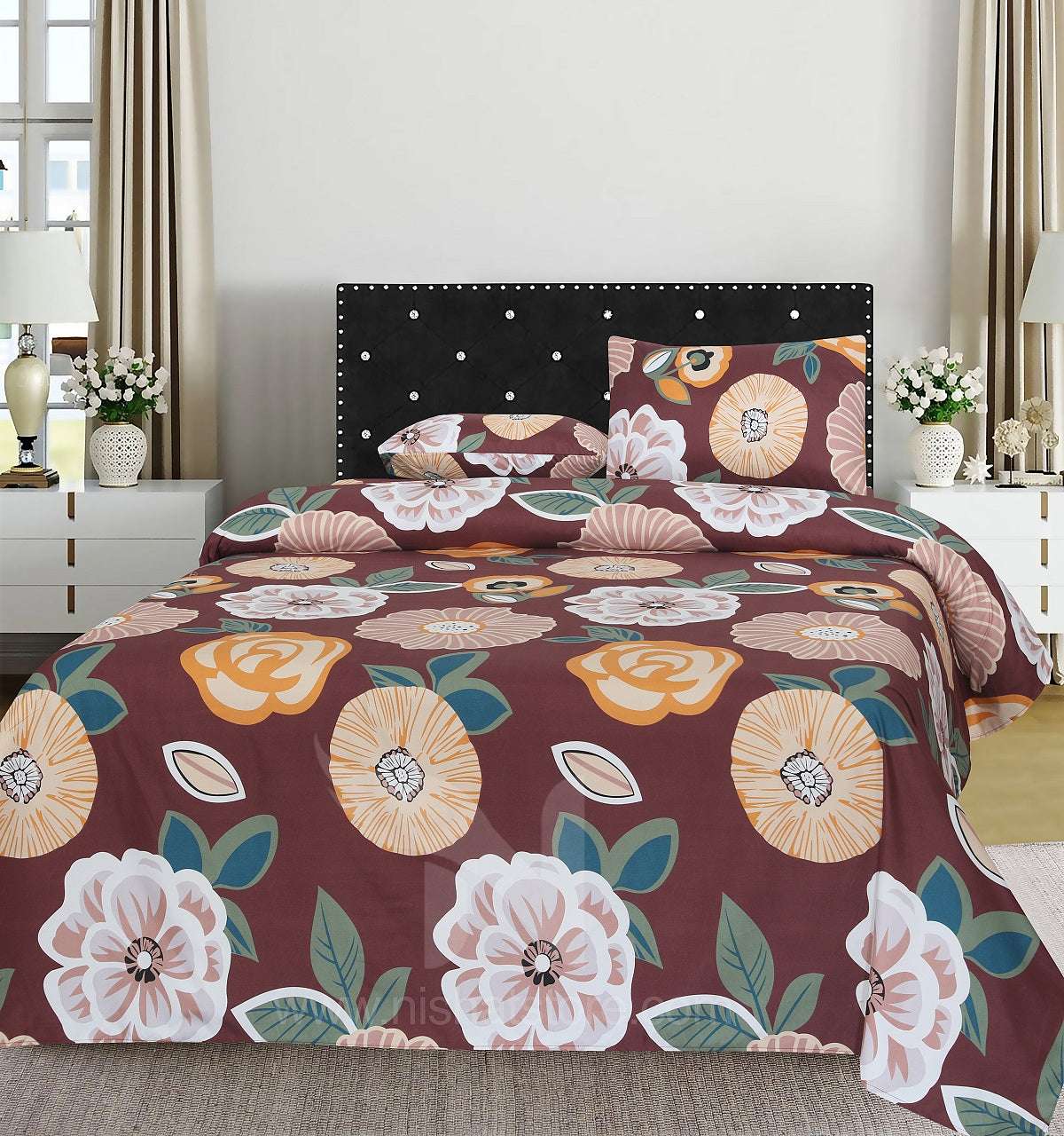 Double Bed Sheet Design NC-M 3863