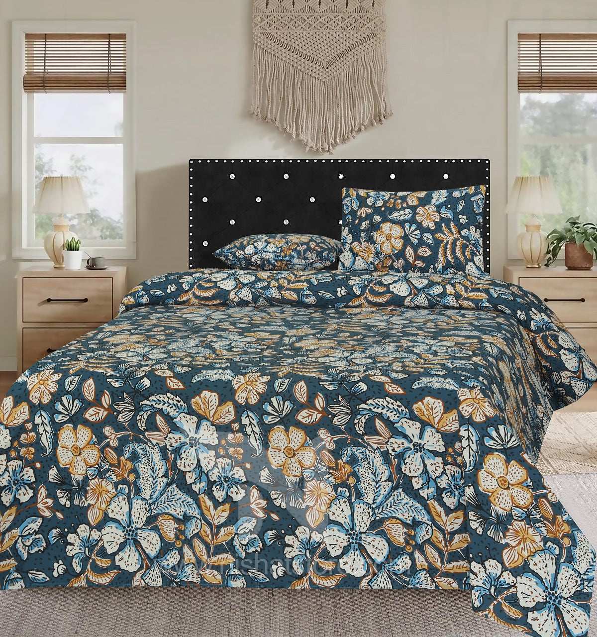 Double Bed Sheet Design NC-C 6033