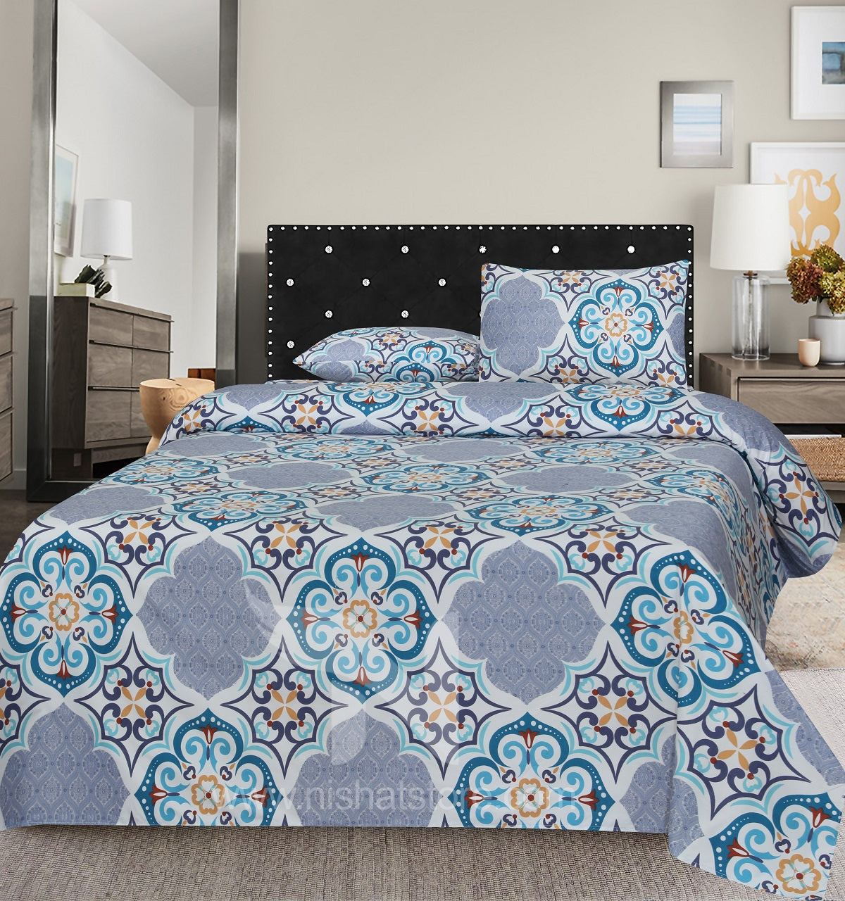 Double Bed Sheet Design NC-M 7000