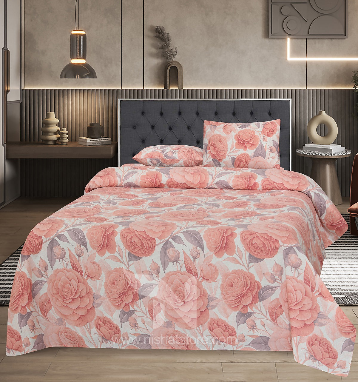 Double Bed Sheet Design NC-C 7149