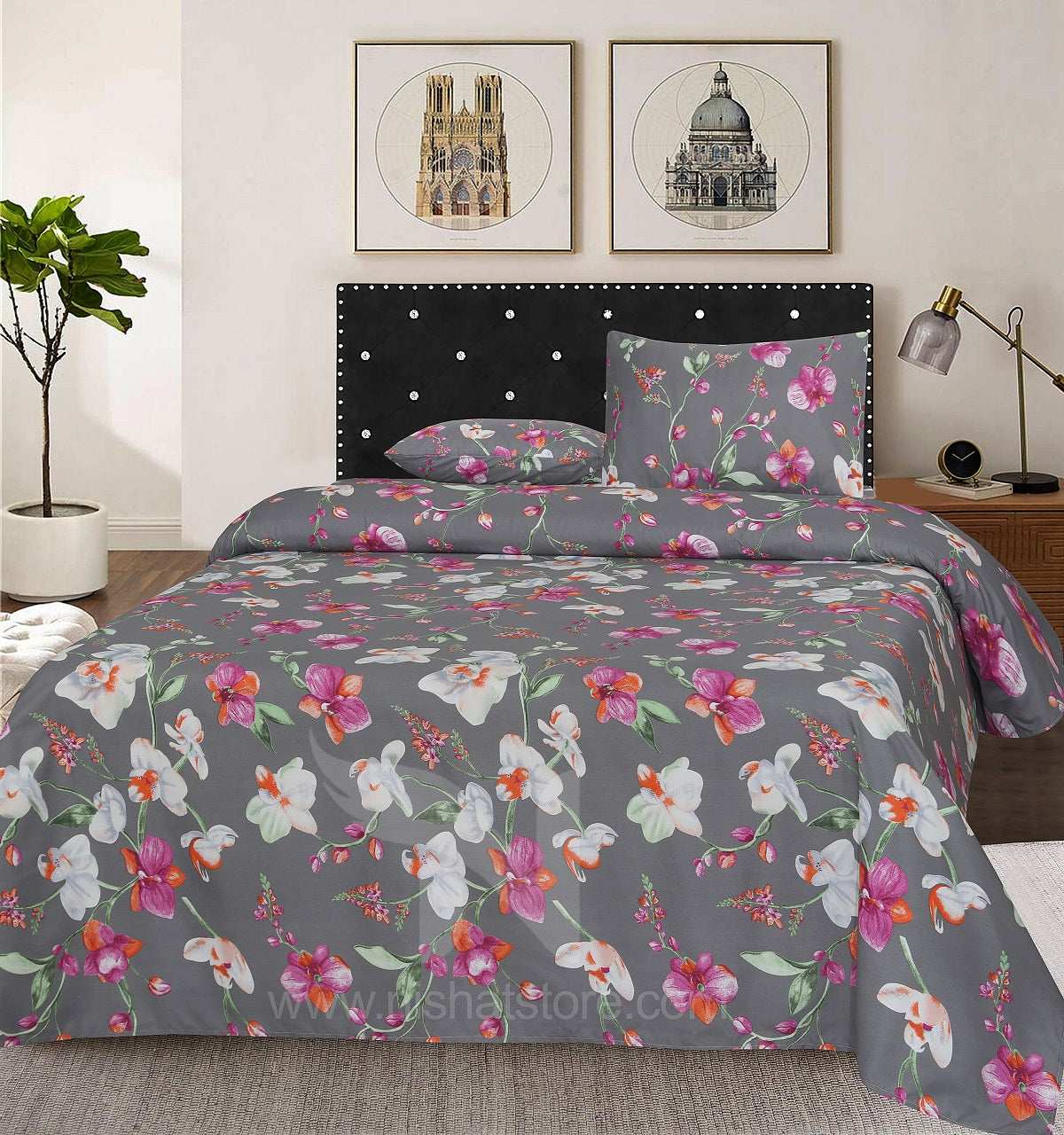 Double Bed Sheet Design NC-M 6068