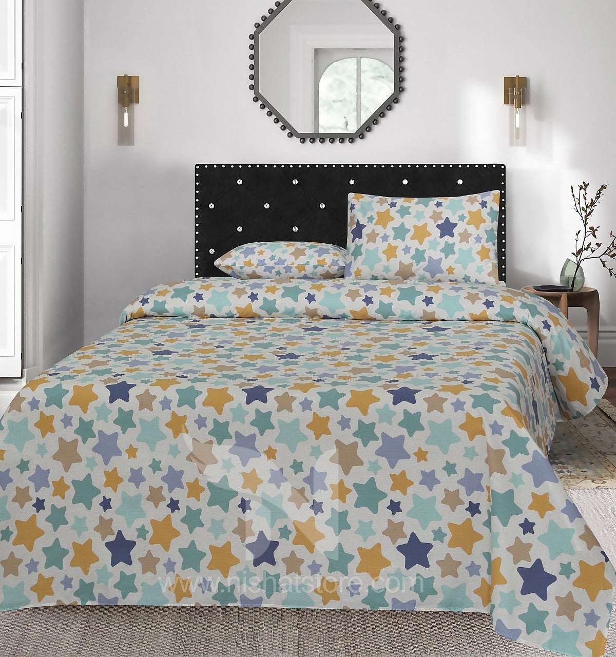 Double Bed Sheet Design NC-C 4034