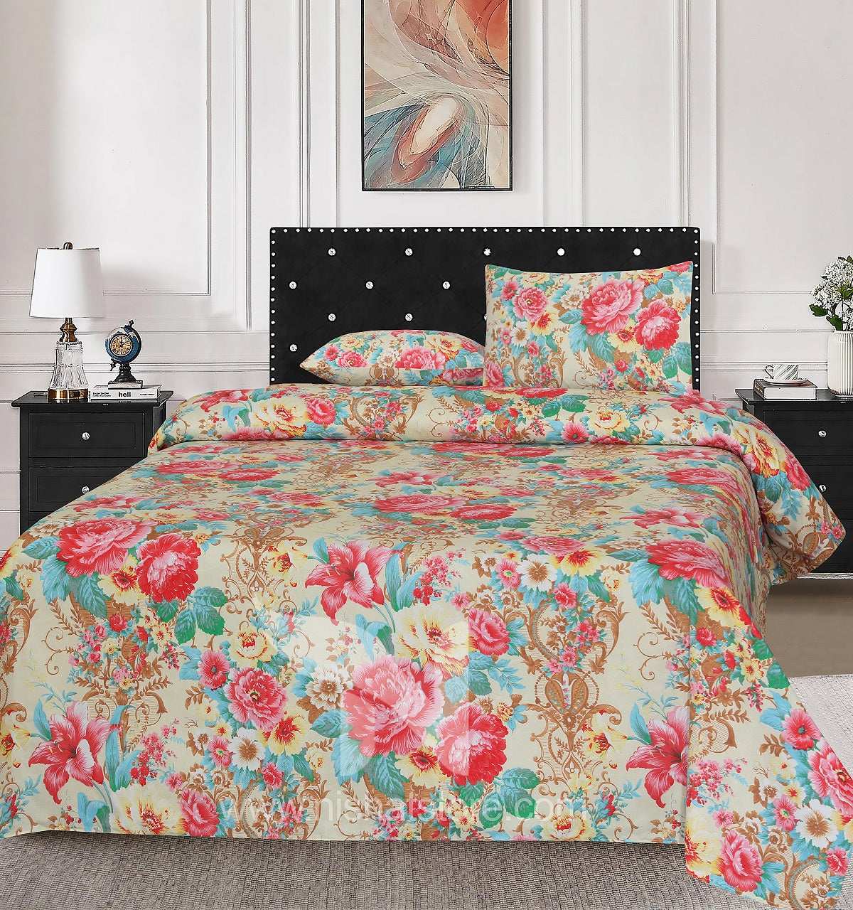 Double Bed Sheet Design NC-M 3938
