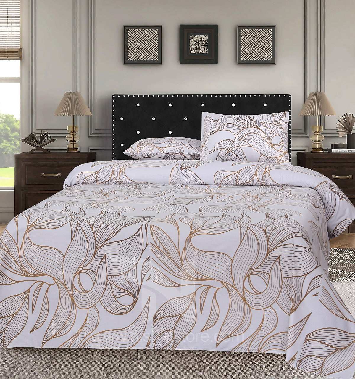 Double Bed Sheet Design NC-S 3887