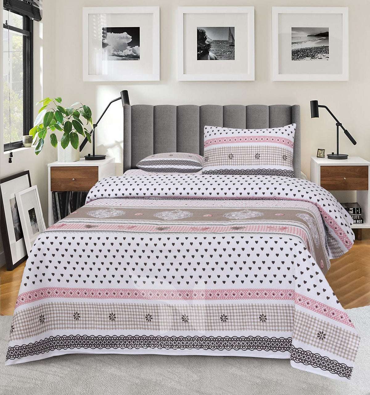 Double Bed Sheet Design NC-C 7033