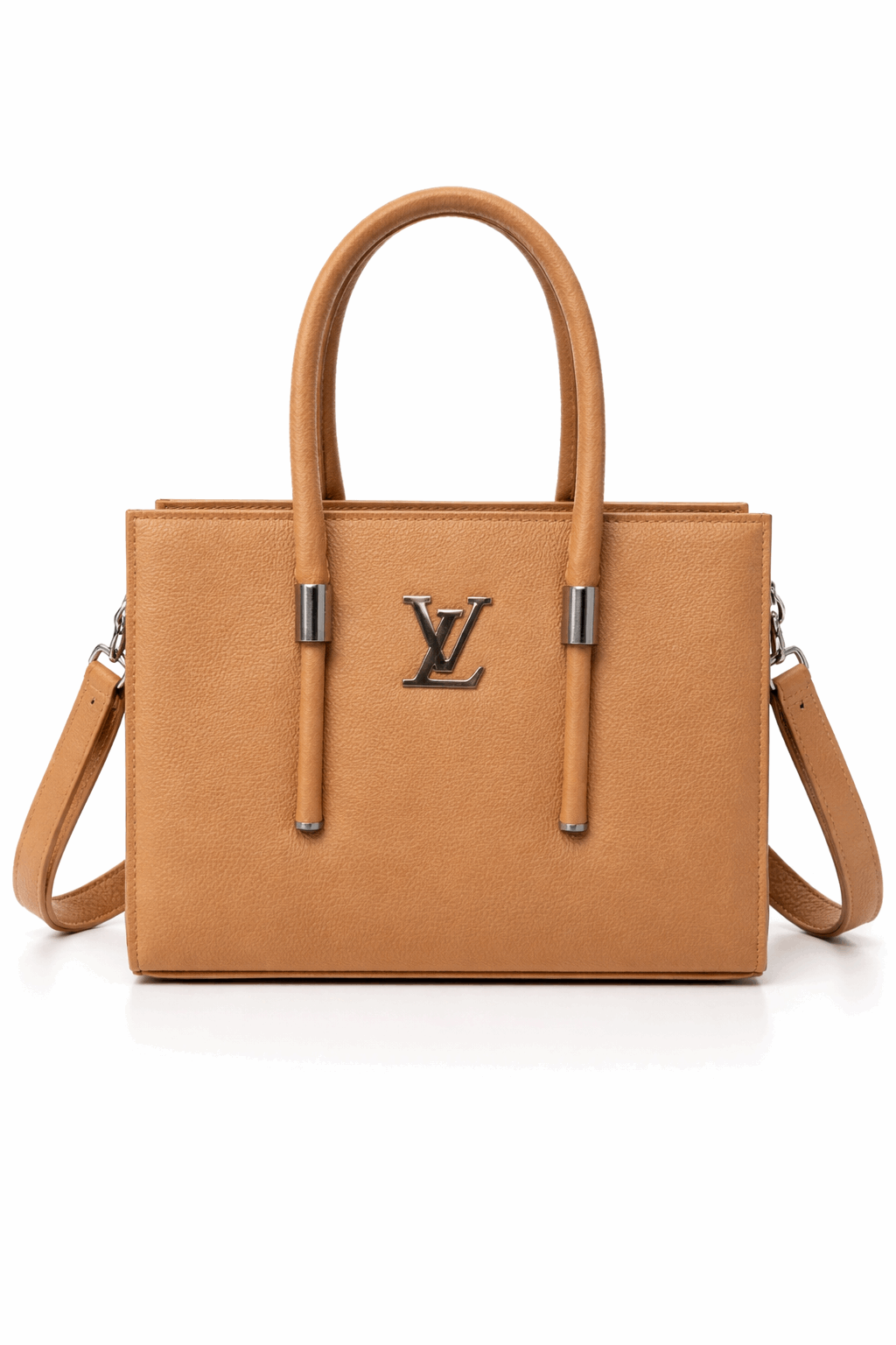Mustard Vegan Leather Satchel