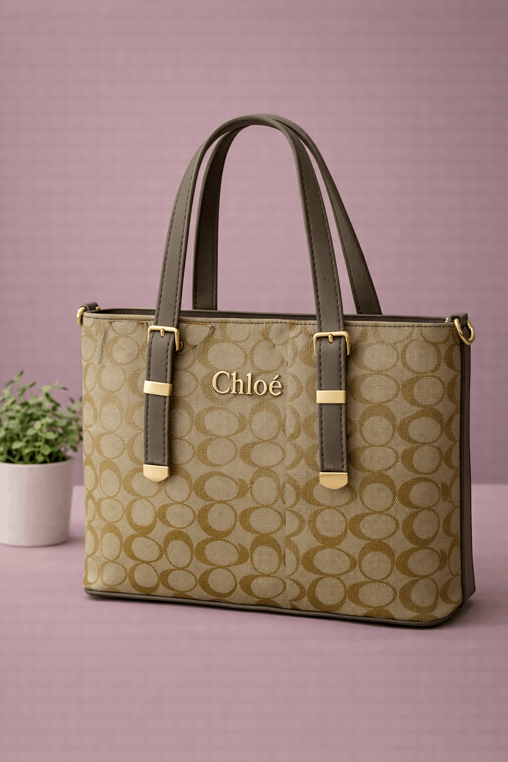 Chloé Signature Circle Pattern – Sophisticated Daily Elegance