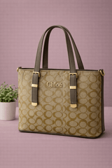 Chloé Signature Circle Pattern – Sophisticated Daily Elegance