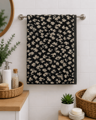 Leopard Print Cotton Hand Towel (Pack of 2)