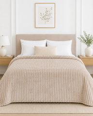 Fluffy Stripe Ac Blanket Double NCS# 206