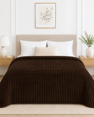 Fluffy Stripe Ac Blanket Double NCS# 207