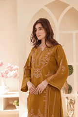2 Piece – Embroidered Cotton Suit # 31