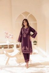 2 Piece – Embroidered Cotton Suit # 30