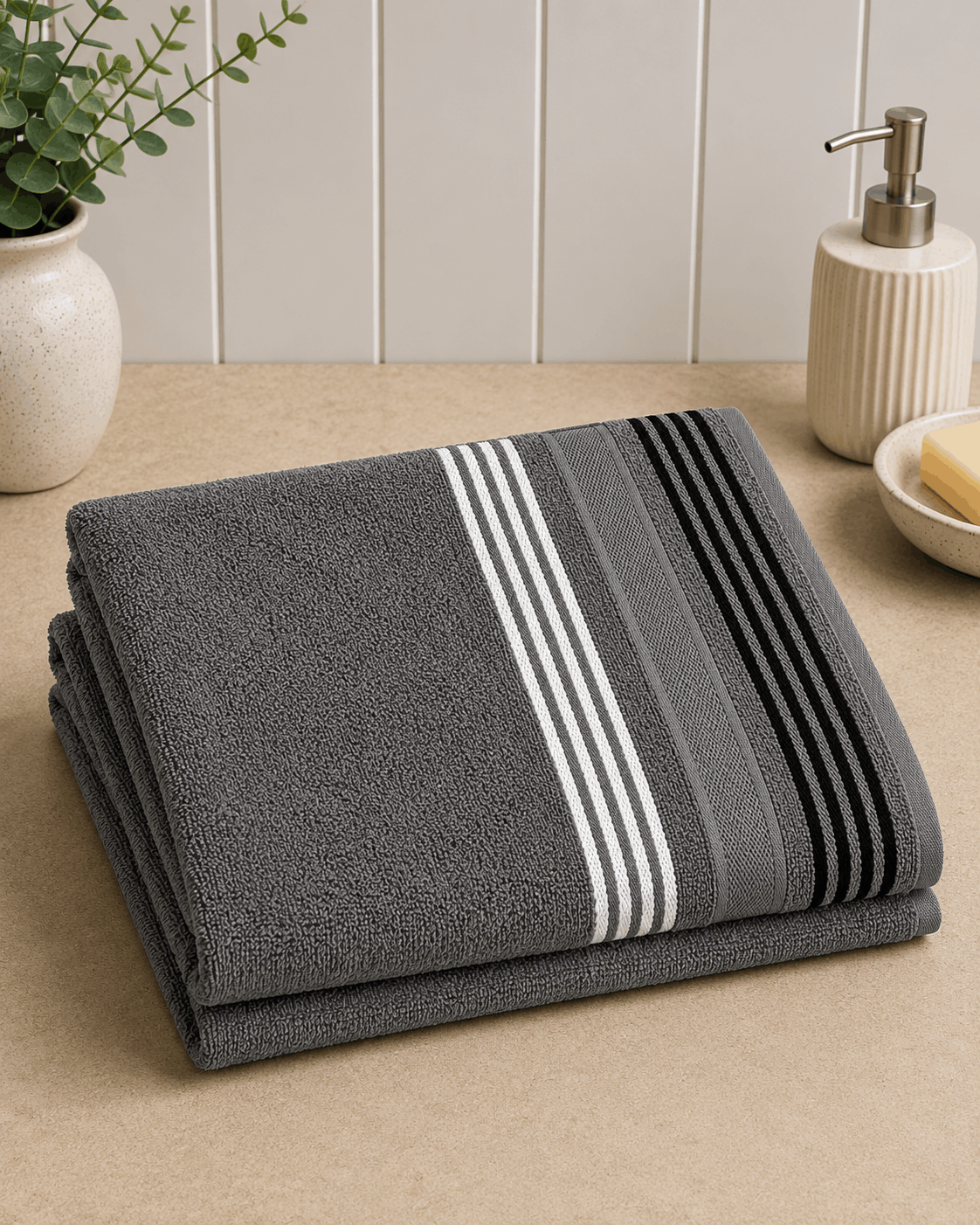 Apex Stripe Bath Towel