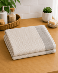 Cotrai Ribbed Bath Towel