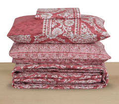 Quilted Comforter Set 6 Pcs Design 976