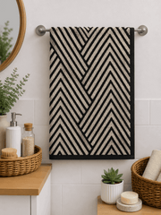 Nordic Style Pattern Hand Towel (Pack of 2)