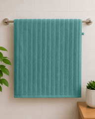 Premium Cotton Stripe Bath Towel