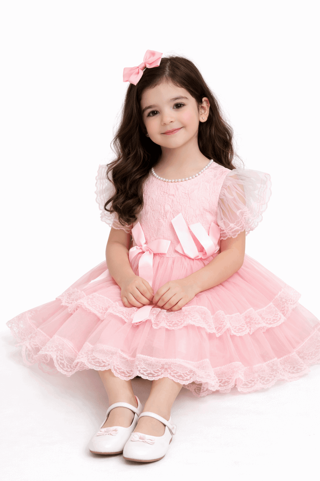 Angel Lace Layered Frock