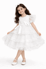Angel Lace Layered Frock