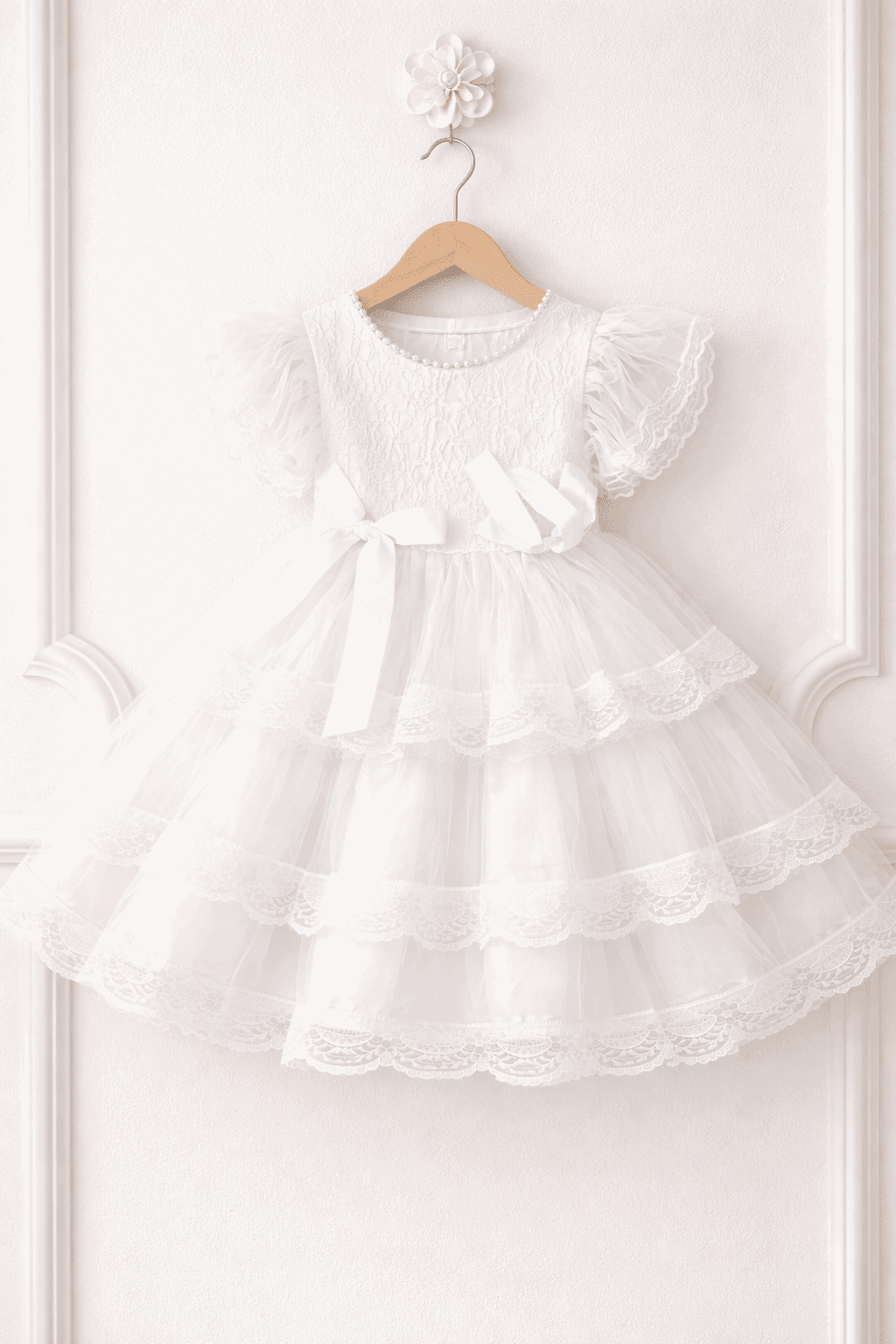 Angel Lace Layered Frock