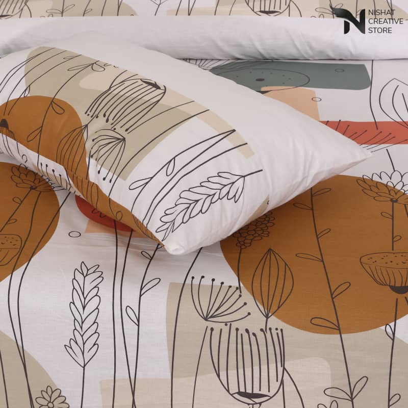 Double Bed Sheet Design NC - C 3433 - Nishat Creative Store
