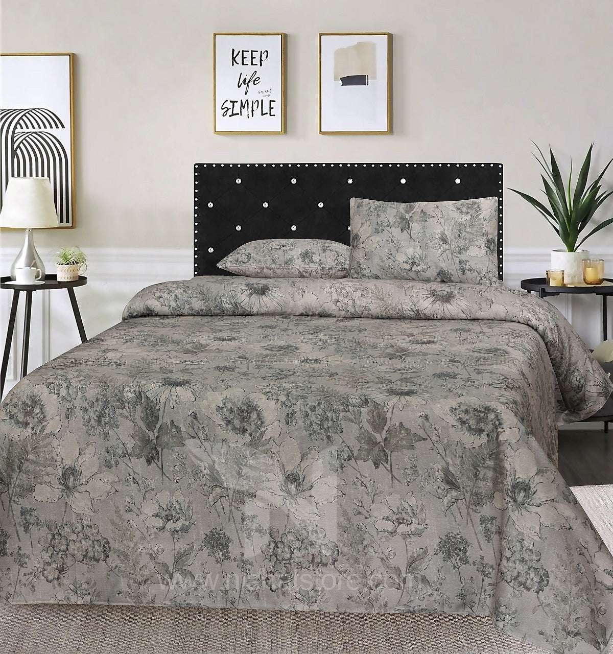 Double Bed Sheet Design NC - S 3850 - Nishat Creative Store