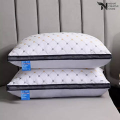 Embroidered Vacuum Packed Luxury Filled Pillow Design 111 - Nishat Creative Store