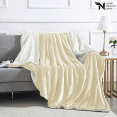 Exclusive Sherpa Double Blanket NCS # 130 - Nishat Creative Store
