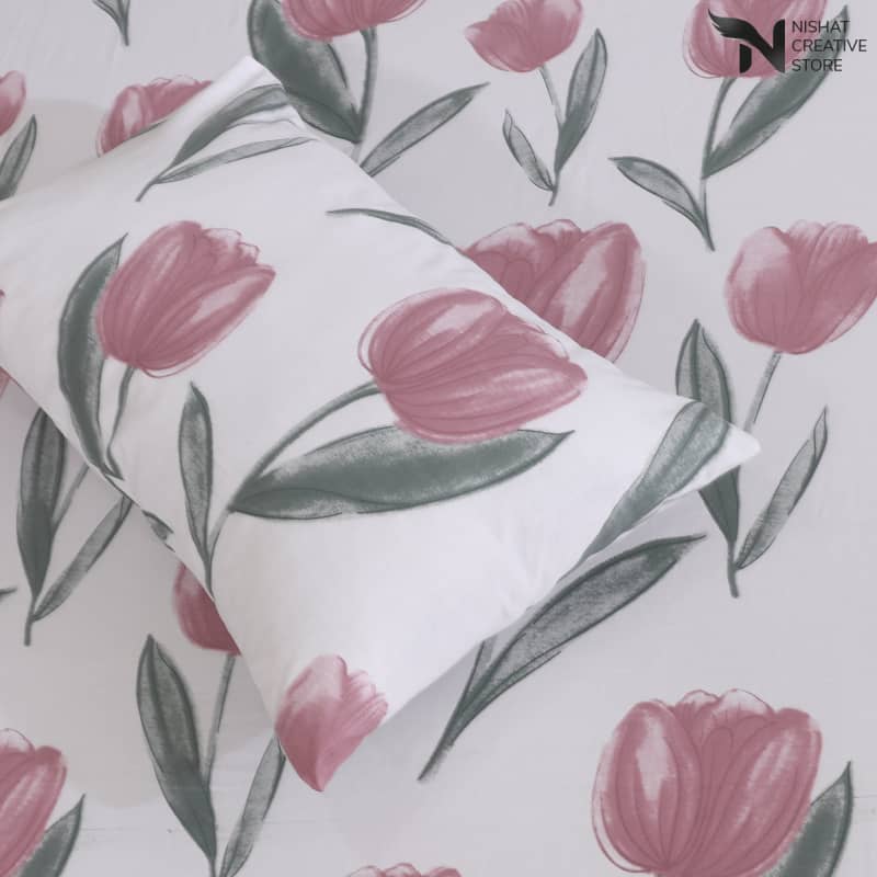 Fitted Double Bed Sheet Ds# 193