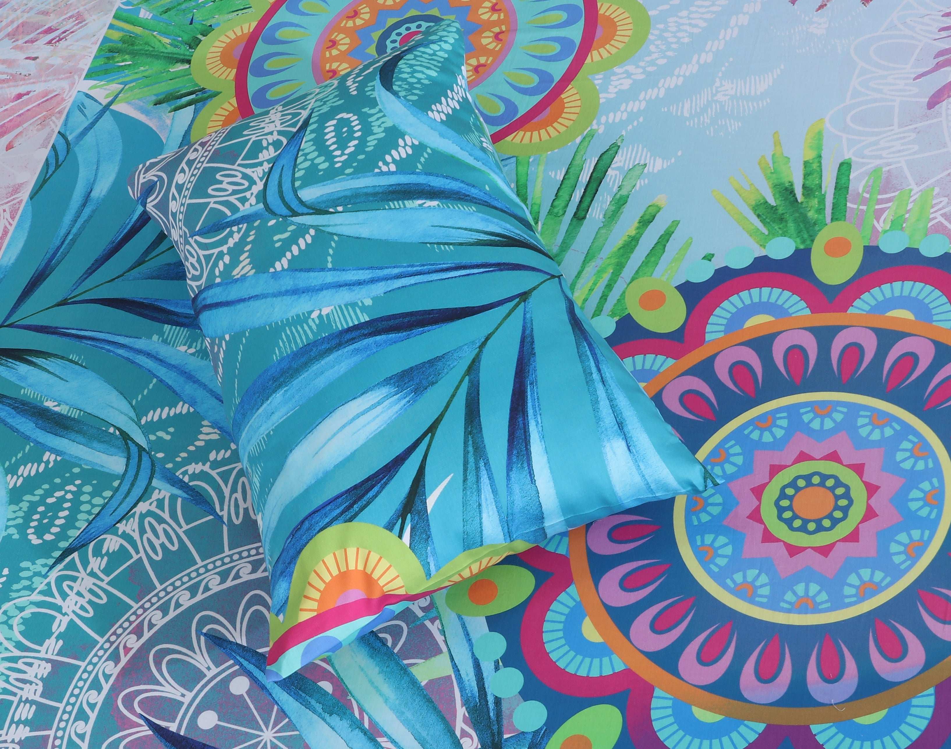 Fitted Double Bed Sheet DS# 248 - Nishat Creative Store