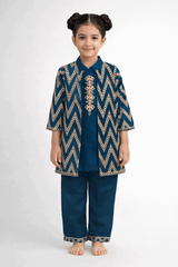 Little Princess Embroidered Fancy Suit