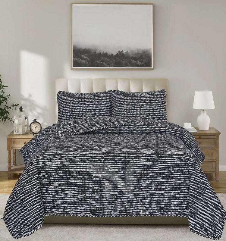 Quilted Bed Spread 3 PCS Design Code 105 - Nishat Creative Store