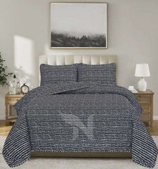 Quilted Bed Spread 3 PCS Design Code 105 - Nishat Creative Store