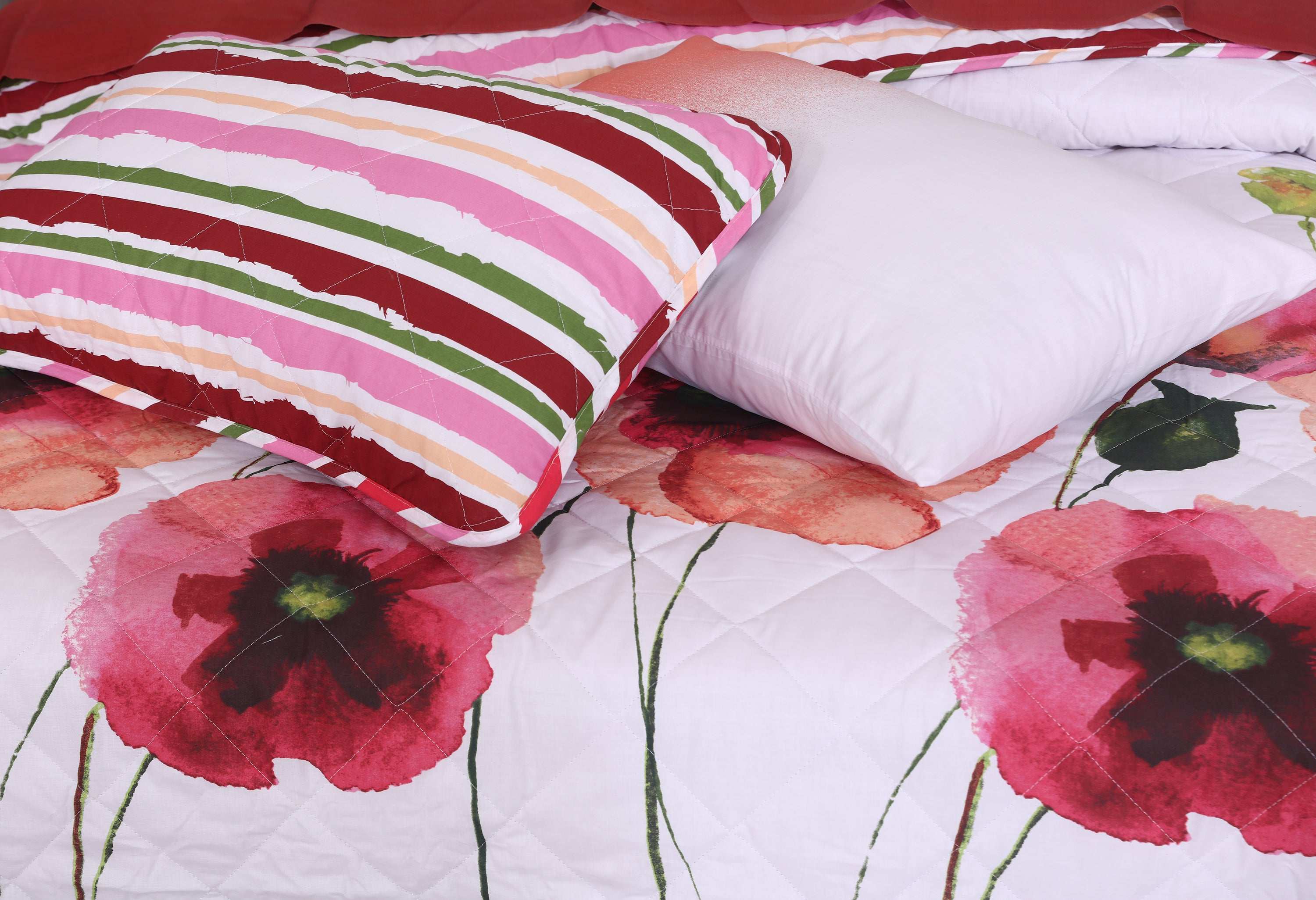 Quilted Comforter Set 6 Pcs Design 848 - Nishat Creative Store