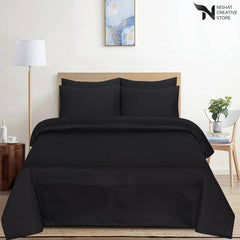 Satin Quilt Cover Set 5 Pcs Design 177 - Nishat Creative Store