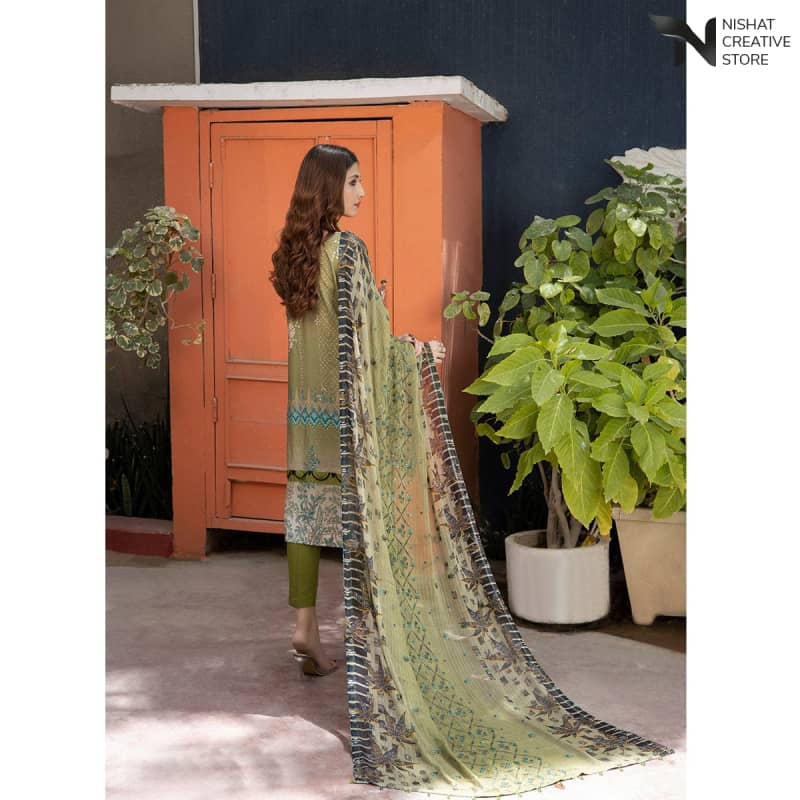 SEQUINS Embroidered JAAL MI Vol 011 '23 D#05 - Nishat Creative Store