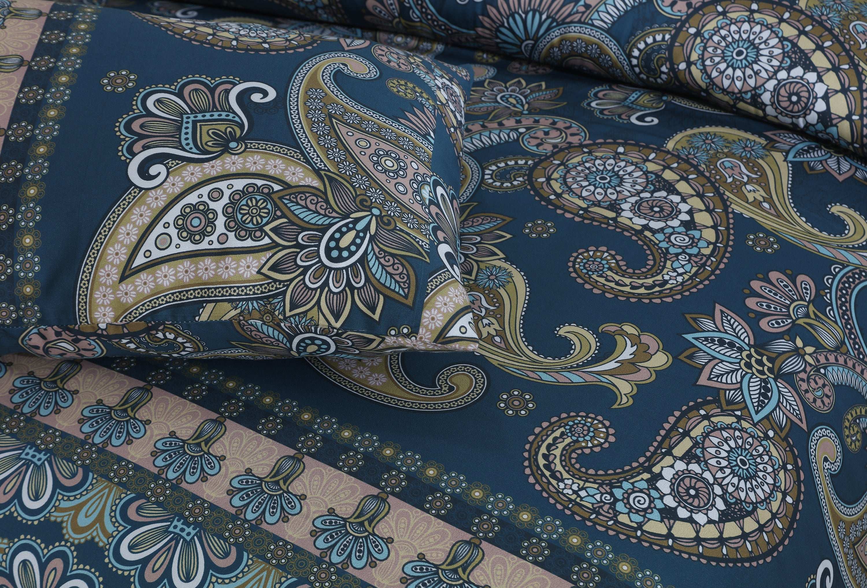 Single Bed Sheet Design 589 - Nishat Creative Store