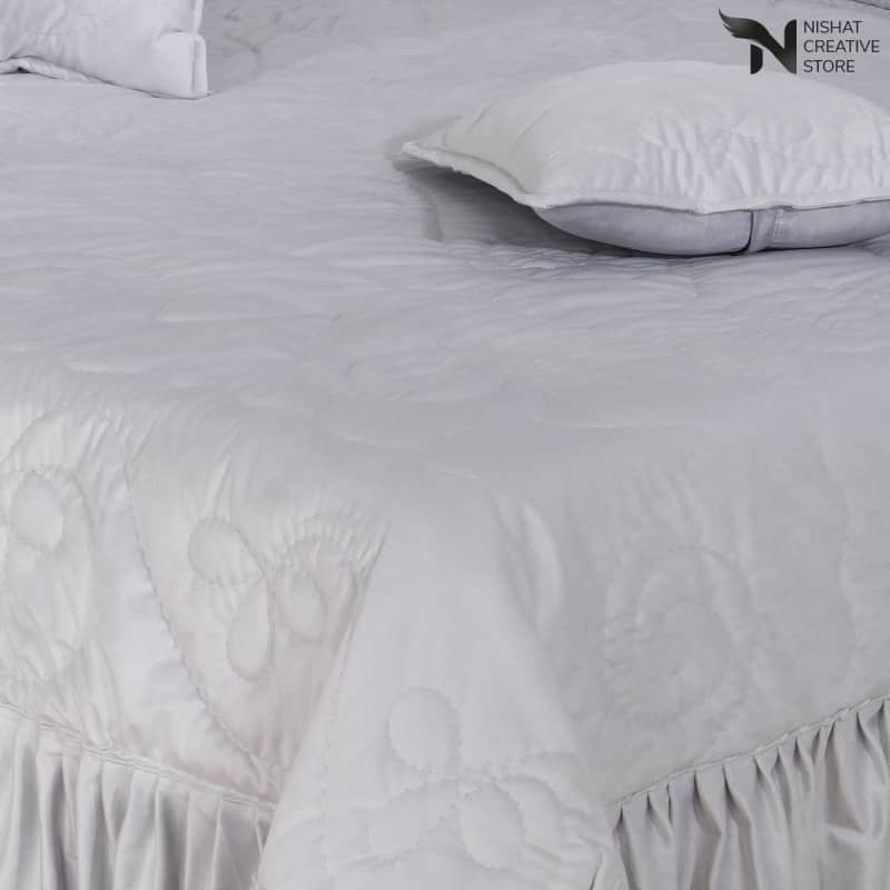 Texture Quilted Bridal Set 14 Pcs Hand Made Design Code 120 - Nishat Creative Store