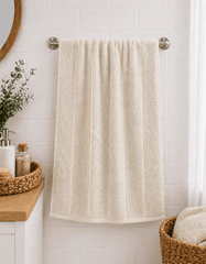 Premium Cotton Dobby Bath Towel